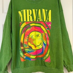 Urban Outfitters Nirvana Oversized Sweatshirt